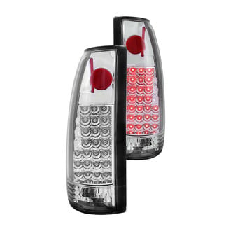 Anzo® - Driver and Passenger Side Chrome G2 LED Tail Lights