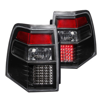 Anzo® - Driver and Passenger Side Black LED Tail Lights