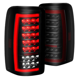 Anzo® - Driver and Passenger Side Black/Smoke LED Tail Lights