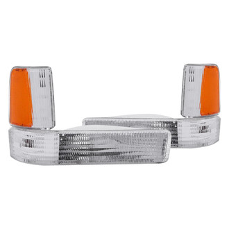 Anzo® - Chrome Crystal Turn Signal/Parking Lights