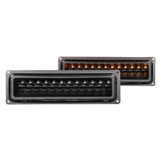 Anzo® - Black LED Turn Signal/Parking Lights