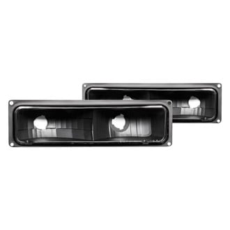 Anzo® - Black Crystal Turn Signal/Parking Lights