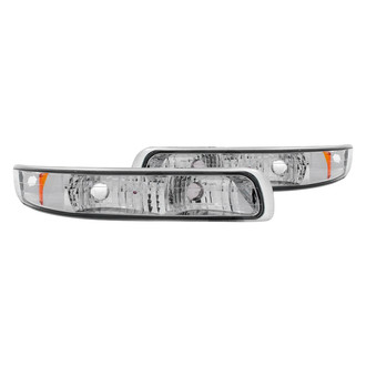 Anzo® - Chrome Crystal Turn Signal/Parking Lights