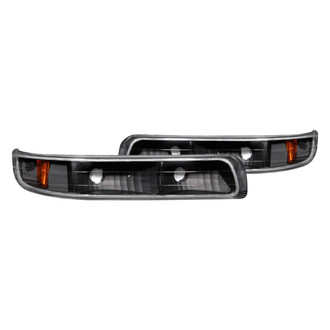 Anzo® - Black Crystal Turn Signal/Parking Lights