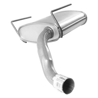 AP Exhaust® - Challenge Series Passenger Side Exhaust Muffler and Pipe Assembly