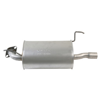 AP Exhaust® - Challenge Series Aluminized Steel Driver Side Oval Exhaust Muffler