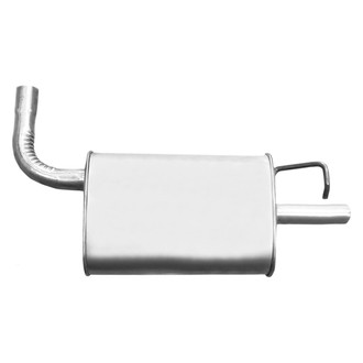 AP Exhaust® - Challenge Driver Side Oval Exhaust Muffler Assembly