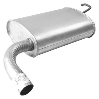 AP Exhaust® - Welded Passenger Side Exhaust Muffler and Pipe Assembly
