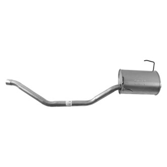 AP Exhaust® - Passenger Side Aluminized Steel Exhaust Muffler and Pipe Assembly
