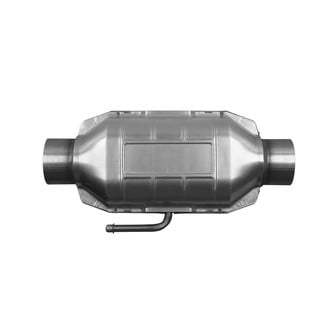 AP Exhaust® - Heavy Duty Universal Fit Oval Body Catalytic Converter