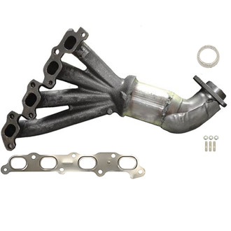AP Exhaust® - Stainless Steel Exhaust Manifold with Integrated Catalytic Converter