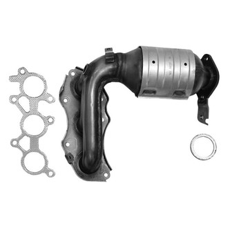AP Exhaust® - Stainless Steel Direct Fit Exhaust Manifold with Integrated Catalytic Converter