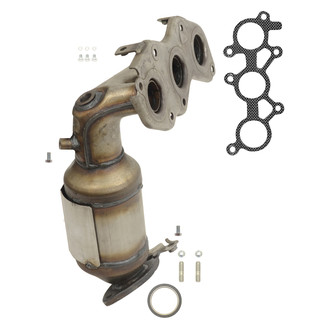 AP Exhaust® - Stainless Steel Direct Fit Exhaust Manifold with Integrated Catalytic Converter