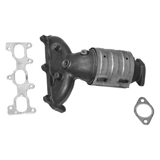 AP Exhaust® - Stainless Steel Direct Fit Exhaust Manifold with Integrated Catalytic Converter