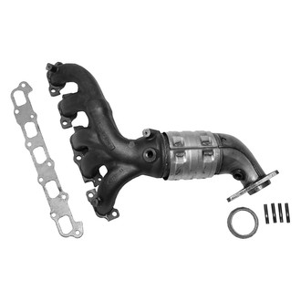AP Exhaust® - Stainless Steel Direct Fit Exhaust Manifold with Integrated Catalytic Converter