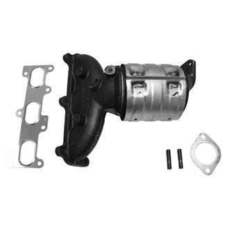 AP Exhaust® - Stainless Steel Direct Fit Exhaust Manifold with Integrated Catalytic Converter