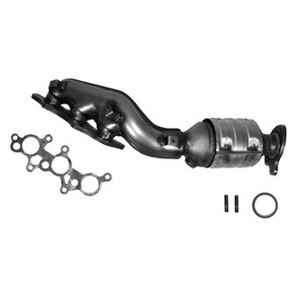 AP Exhaust® - Stainless Steel Direct Fit Exhaust Manifold with Integrated Catalytic Converter