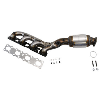 AP Exhaust® - Stainless Steel Direct Fit Exhaust Manifold with Integrated Catalytic Converter