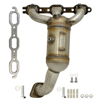 AP Exhaust® - Stainless Steel Direct Fit Exhaust Manifold with Integrated Catalytic Converter