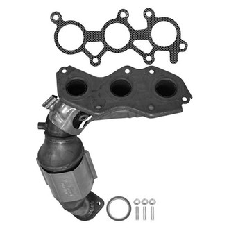 AP Exhaust® - Stainless Steel Exhaust Manifold with Integrated Catalytic Converter