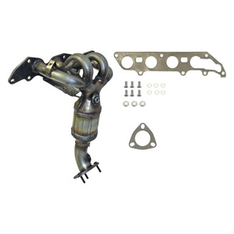 AP Exhaust® - Stainless Steel Direct Fit Exhaust Manifold with Integrated Catalytic Converter