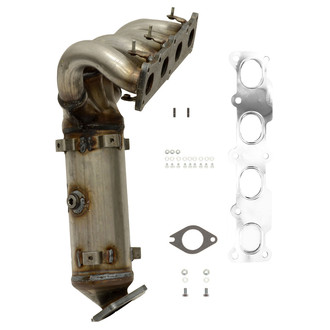 AP Exhaust® - Stainless Steel Direct Fit Exhaust Manifold with Integrated Catalytic Converter