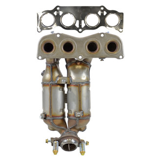 AP Exhaust® - Stainless Steel Direct Fit Exhaust Manifold with Integrated Catalytic Converter