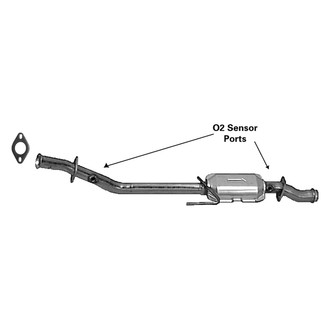 AP Exhaust® - Direct Fit Catalytic Converter and Pipe Assembly