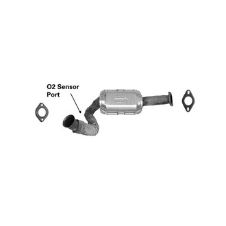 AP Exhaust® - Direct Fit Catalytic Converter and Pipe Assembly