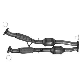 AP Exhaust® - Direct Fit Catalytic Converter and Pipe Assembly