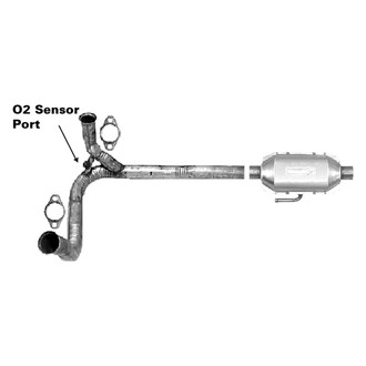 AP Exhaust® - Direct Fit Catalytic Converter and Pipe Assembly