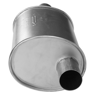AP Exhaust® - MSL Maximum Aluminized Steel Direct-Fit Exhaust Muffler with Inlet/Outlet Neck