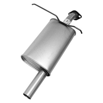 AP Exhaust® - Front Aluminized Steel Exhaust Muffler and Pipe Assembly