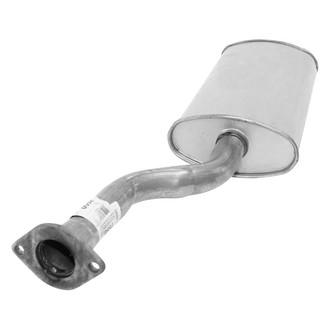 AP Exhaust® - Front Aluminized Steel Exhaust Muffler and Pipe Assembly