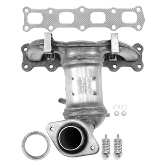 AP Exhaust® - Stainless Steel Direct Fit Exhaust Manifold with Integrated Catalytic Converter