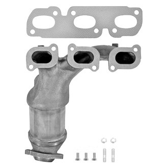 AP Exhaust® - Stainless Steel Direct Fit Exhaust Manifold with Integrated Catalytic Converter