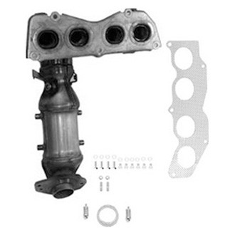 AP Exhaust® - Stainless Steel Direct Fit Exhaust Manifold with Integrated Catalytic Converter