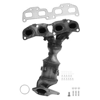 AP Exhaust® - Stainless Steel Direct Fit Exhaust Manifold with Integrated Catalytic Converter
