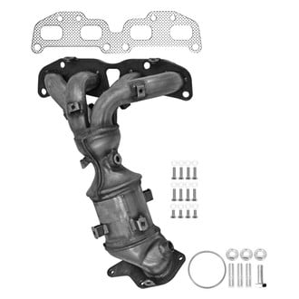 AP Exhaust® - Stainless Steel Direct Fit Exhaust Manifold with Integrated Catalytic Converter