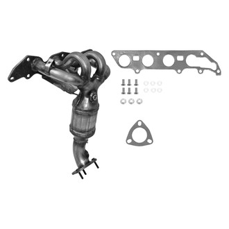 AP Exhaust® - Stainless Steel Direct Fit Exhaust Manifold with Integrated Catalytic Converter