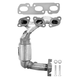 AP Exhaust® - Stainless Steel Direct Fit Exhaust Manifold with Integrated Catalytic Converter