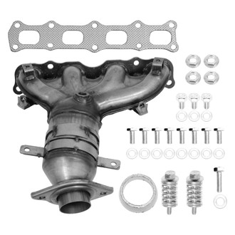 AP Exhaust® - Stainless Steel Direct Fit Exhaust Manifold with Integrated Catalytic Converter