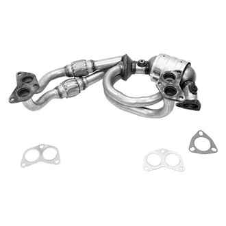AP Exhaust® - Stainless Steel Direct Fit Exhaust Manifold with Integrated Catalytic Converter