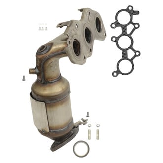 AP Exhaust® - Stainless Steel Direct Fit Exhaust Manifold with Integrated Catalytic Converter
