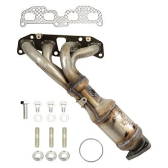 AP Exhaust® - Stainless Steel Direct Fit Exhaust Manifold with Integrated Catalytic Converter