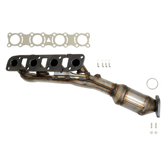 AP Exhaust® - Stainless Steel Direct Fit Exhaust Manifold with Integrated Catalytic Converter