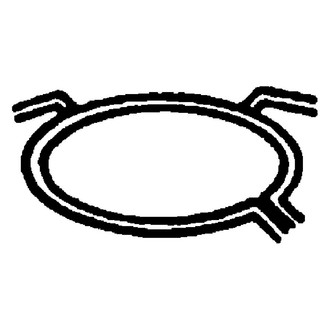 AP Exhaust® - Muffler Belly Band Exhaust Bracket