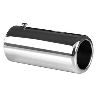 AP Exhaust® - Xlerator™ Stainless Steel Pencil Style Round Bolt-On Exhaust Tip