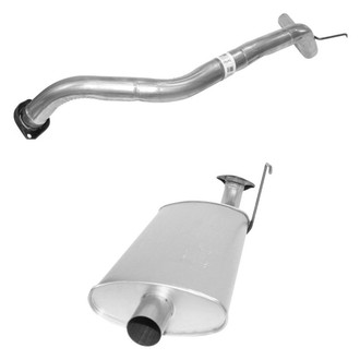 AP Exhaust® - Exhaust Muffler and Tailpipe Kit