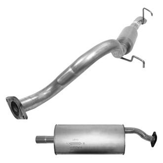 AP Exhaust® - Exhaust Muffler and Tailpipe Kit